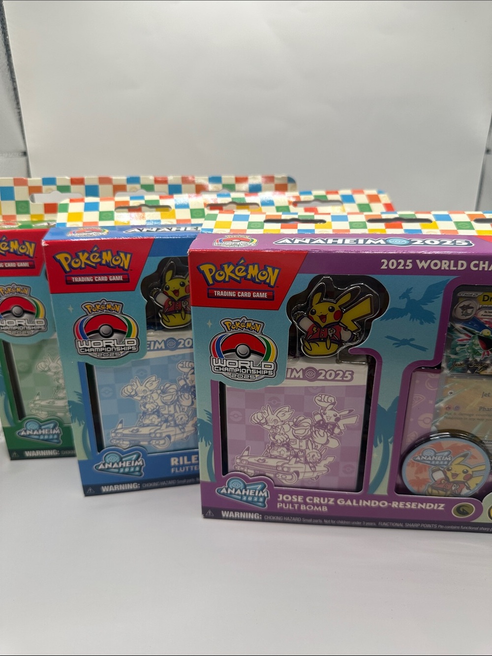 Pokemon  2025 World Championships Deck – 3 boxes set